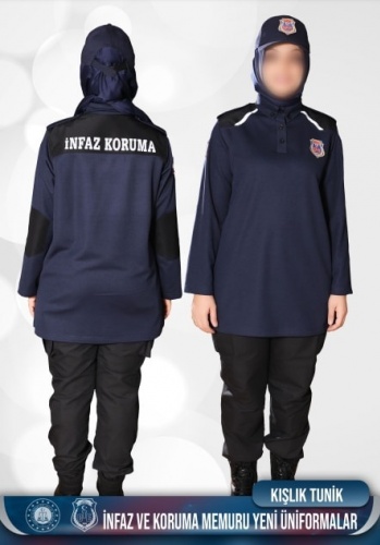 İnfaz ve Koruma Memurlarınnın Yeni Üniforma Tanıtımı Yapıldı