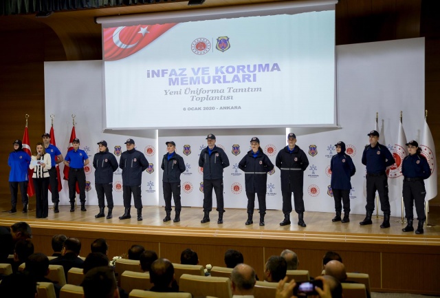 İnfaz ve Koruma Memurlarınnın Yeni Üniforma Tanıtımı Yapıldı