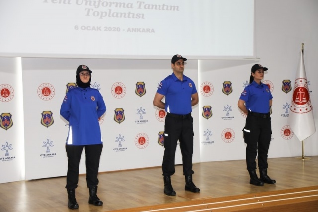 İnfaz ve Koruma Memurlarınnın Yeni Üniforma Tanıtımı Yapıldı