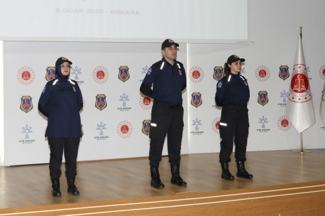 İnfaz ve Koruma Memurlarınnın Yeni Üniforma Tanıtımı Yapıldı