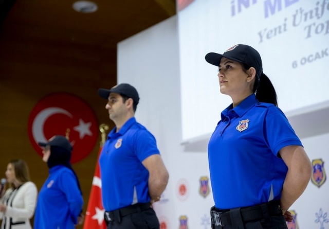 İnfaz ve Koruma Memurlarınnın Yeni Üniforma Tanıtımı Yapıldı