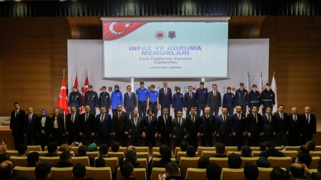 İnfaz ve Koruma Memurlarınnın Yeni Üniforma Tanıtımı Yapıldı