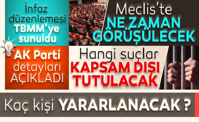 AK Parti'den Af Yasası ile İlgili Son Dakika Açıklaması! Ceza İnfaz Yasası Nasıl Olacak?