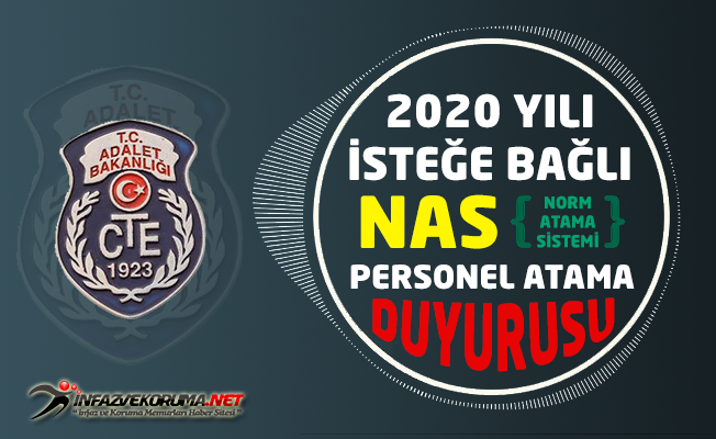 CTE 2020 Yılı İsteğe Bağlı NAS ( Norm Atama Sistemi ) Personel Atamasına İlişkin Duyuru