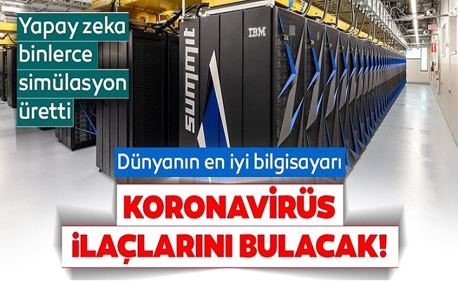 Dünyanın En İyi Bilgisayarı Corona Virüsüne İyi Gelen İlaçları Çıkardı!