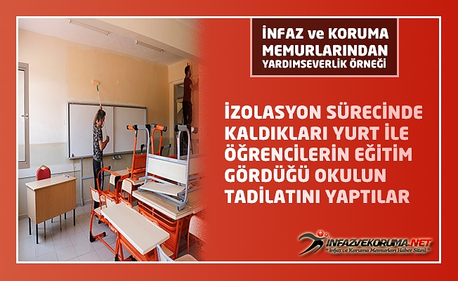 İnfaz ve Koruma Memurlarından Yardımseverlik Örneği