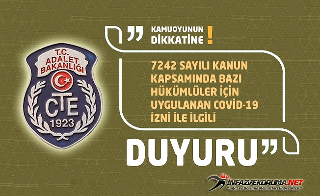 infaz ve koruma memuru