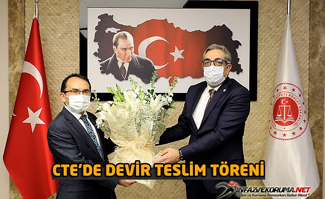 CTE'de Devir Teslim Töreni Yapıldı