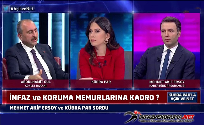 İnfaz ve Koruma Memurlarına Kadro ? - Mehmet Akif ERSOY ve Kübra PAR Sordu