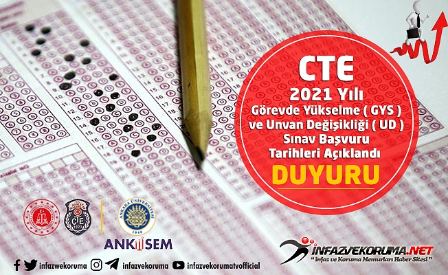 CTE 2021 Yılı Görevde Yükselme ve Unvan Değişikliği Sınav Başvuru Tarihleri Açıklandı
