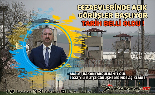 Cezaevlerinde Açık Görüşler Başlıyor... Tarih Belli Oldu.