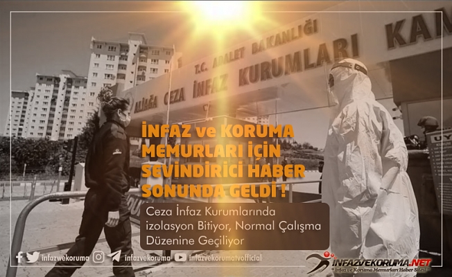 İnfaz ve Koruma Memurlarına Sevindirici Haber Sonunda Geldi