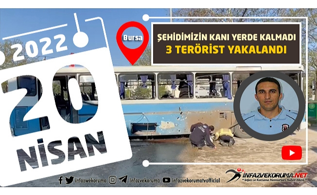 Şehidimizin Kanı Yerde Kalmadı: 3 Terörist Yakalandı