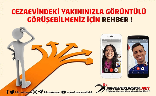 Cezaevindeki Yakınınızla Görüntülü Görüşebilmeniz İçin Rehber !