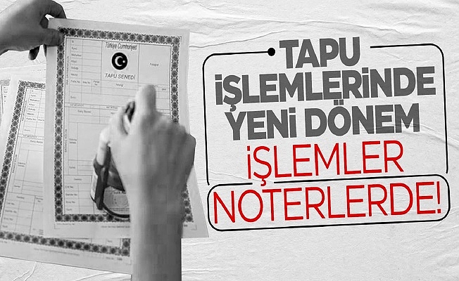 Adalet Bakanı TUNÇ, Noterliklerde Taşınmaz Satışı Uygulamasını Başlattı