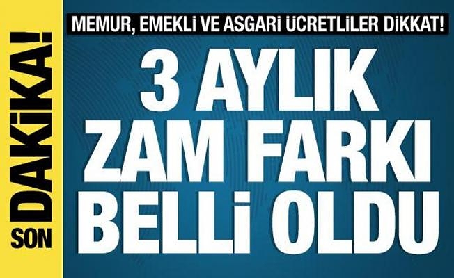 3 aylık Enflasyon Farkı Kesinleşti! SSK, Bağ-Kur Emekli Maaşı Ne Kadar, Kaç TL Olacak?