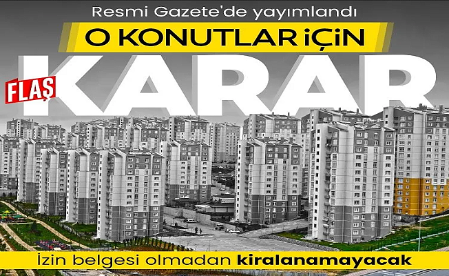 Günlük Kiralık Evler İçin Artık e-Devlet'ten Başvuru Yapılacak