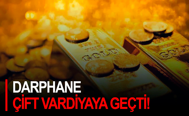 Darphane altın üretiminde çift vardiyaya başladı