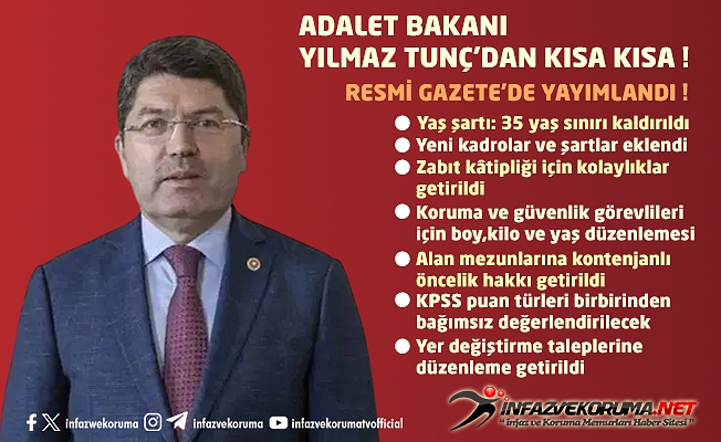 Adalet Bakanlığı Memur Sınav, Atama ve Nakil Yönetmeliğinde Değişiklikler Yapıldı - Detaylar Haberde !