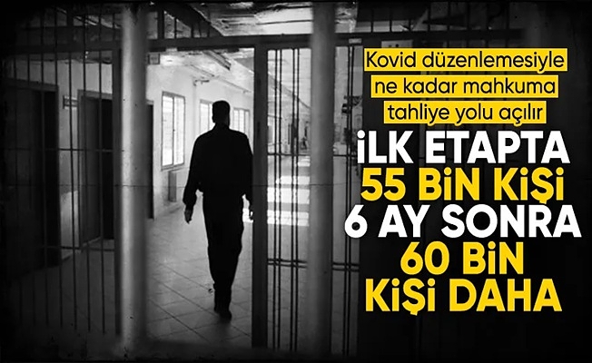 11. Yargı Paketi'nin Kovid-19 düzenlemesi: İlk etapta 55 bin mahkum tahliye olacak