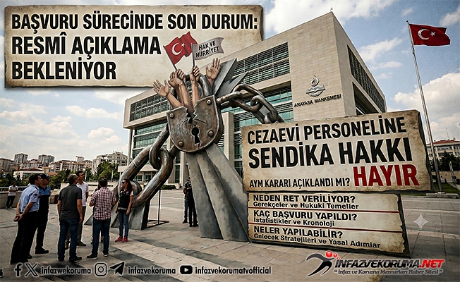 Ceza İnfaz Kurumu Personelinin Sendikal Hak Mücadelesi ve Anayasa Mahkemesi Başvuru Sürecinde Son Durum Ne ?