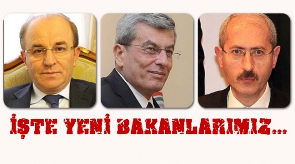 İşte Yeni İçişleri, Adalet ve Ulaştırma Bakanlarımız...