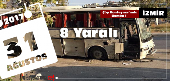 izmir F Tipi Cezaevi Personel Servis Aracına Bombalı Saldırı !