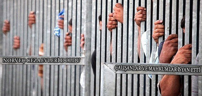 Norveç Cezaevleri Doldu, Çalışanlar ve Mahkumlar İsyan Etti...