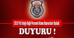 2019 Yılı İsteğe Bağlı Personel Atama Başvuruları Başladı