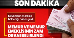 2019 Memur ve Memur Emeklisi Zam Oranı Açıklandı!