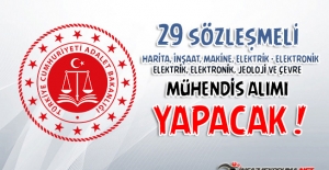 Adalet Bakanlığı Merkez Teşkilatında Çalıştırılmak Üzere Farklı Branşlarda 29 Müdendis Alacağını Duyurdu !