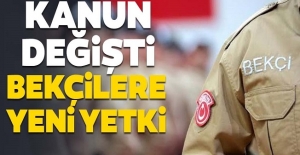 Bekçiler Artık Kimlik Sorup Silah Kullanabilecek