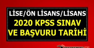 ÖSYM açıkladı: KPSS başvurusu 2020 ne zaman başlayacak? KPSS sınavı ne zaman, hangi tarihte?