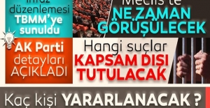 AK Parti'den Af Yasası ile İlgili Son Dakika Açıklaması! Ceza İnfaz Yasası Nasıl Olacak?