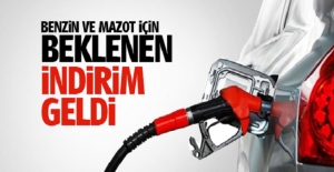 Benzin ve Motorinde Büyük İndirim!