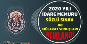 CTE 2020 Yılı İdare Memuru Sözlü Sınav ve Mülakat Sonuçları Açıklandı