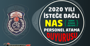 CTE 2020 Yılı İsteğe Bağlı NAS ( Norm Atama Sistemi ) Personel Atamasına İlişkin Duyuru