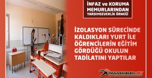 İnfaz ve Koruma Memurlarından Yardımseverlik Örneği