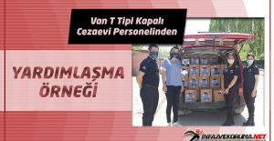 Van T Tipi Kapalı Cezaevi Personelinden Yardımlaşma Örneği