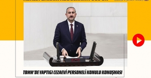 Adalet Bakanı Abdülhamit GÜL'ün TBMM'de Yaptığı Cezaevi Personeli Konulu Konuşması
