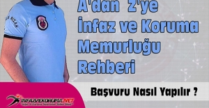 İnfaz ve Koruma Memurluğuna Başvuru Nasıl Yapılır ?