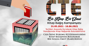 Ceza İnfaz Kurumu Kütüphaneleri İçin Kitap Bağış Kampanyası Başlatıldı