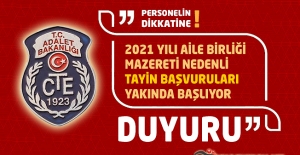 CTE 2021 Yılı Aile Birliği Mazereti Nedenli Tayin Başvuruları Yakında Başlıyor