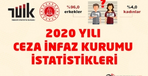 2020 Yılı Ceza İnfaz Kurumu İstatistikleri