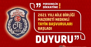 CTE 2021 Yılı Kasım Ayı Aile Birliği Mazereti Nedenli Tayin Başvuruları Başladı