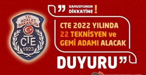 CTE 2022 Yılında 22 Teknisyen ve Gemi Adamı Alacağını Duyurdu