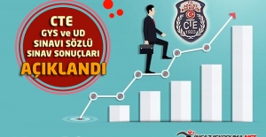 CTE GYS ve UD Sınavı Sözlü Sınav Sonuçları Açıklandı