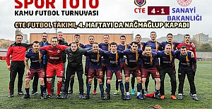 CTE Futbol Takımı, 4. Haftayı da Nağmağlup Kapadı