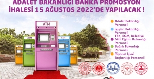 Adalet Bakanlığı Banka Promosyon İhalesi 15 Ağustos’ta Yapılacak!