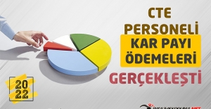 CTE Personeli 2022 Yılı Kar Payı Ödemeleri Gerçekleşti